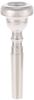 Back Trumpet Mouthpiece 11EW Silver Plated Finish