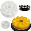 Crown-Shaped Silicone Mold - French Mousse Cake Round Wreath DIY Baking Pan Dessert Tool
