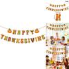 Fall Festival Paper Banner With 19 Letters For Thanksgiving Party Scene Decoration