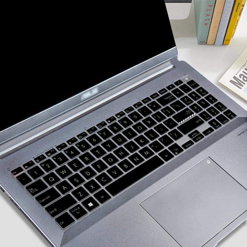 Silicone Keyboard Protective Film for ASUS Vivobook Pro 15 Keyboard Cover for ASUS Vivobook Pro 15