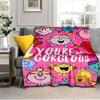 Mr Man Colorful Creatures Blanket Suitable for Sofas, Beds, Offices, And Camping - Perfect Gift for Halloween Christmas