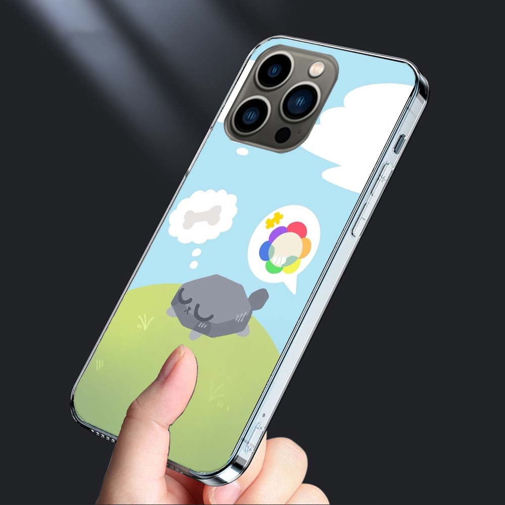 Чехол для телефона Dandys World Game для iPhone 16E 15 Pro 14 Plus 17E 16 17 Pro Max Air 11 12 13 Mini Ударопрочный Capa Милый Чехол TPU