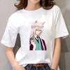 2021 японское аниме Томоэ и Нанами футболка с рисунком женские футболки Kawaii Fox летняя повседневная футболка с принтом манги