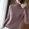 Women Soft Warm Turtleneck Bottoming Sweaters Tops Slim Winter Warm Knitted Pullover Jumpers Plus Size