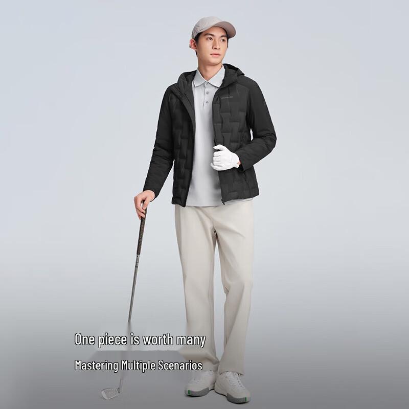 Bosideng Men's Commuter Hooded Lightweight Down Jacket