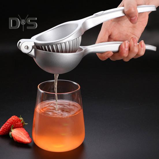 Соковыжималка для лимона из нержавеющей стали. Эргономичная ручка с защитой от ржавчины и отверстием для подвешивания. Легко хранить. Нескользящая ручная ручная соковыжималка.