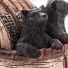 1 комплект подставок с подставкой для каноэ Black Bear, держатель для сковороды из смолы ручной работы, термостойкая подставка под стакан, коврик для украшения дома в фермерском стиле