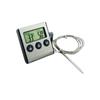 New 1xKitchen Digital Cooking Thermometer With Probe Meat Food Temperature w/Timer