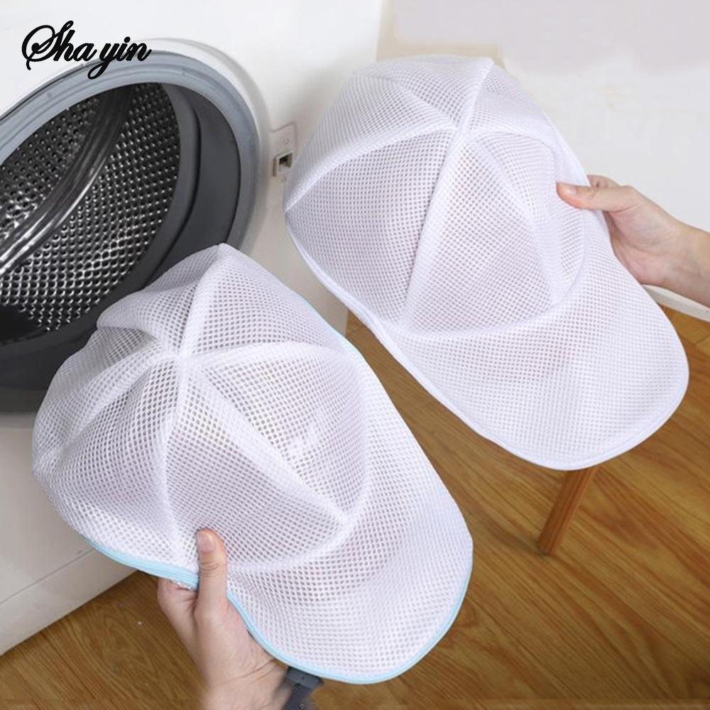 Hat Washing Bag, Simple Hat Washing Bag, Anti Deformation Washing Bag, Machine Washing Net Bag, Portable Household Use