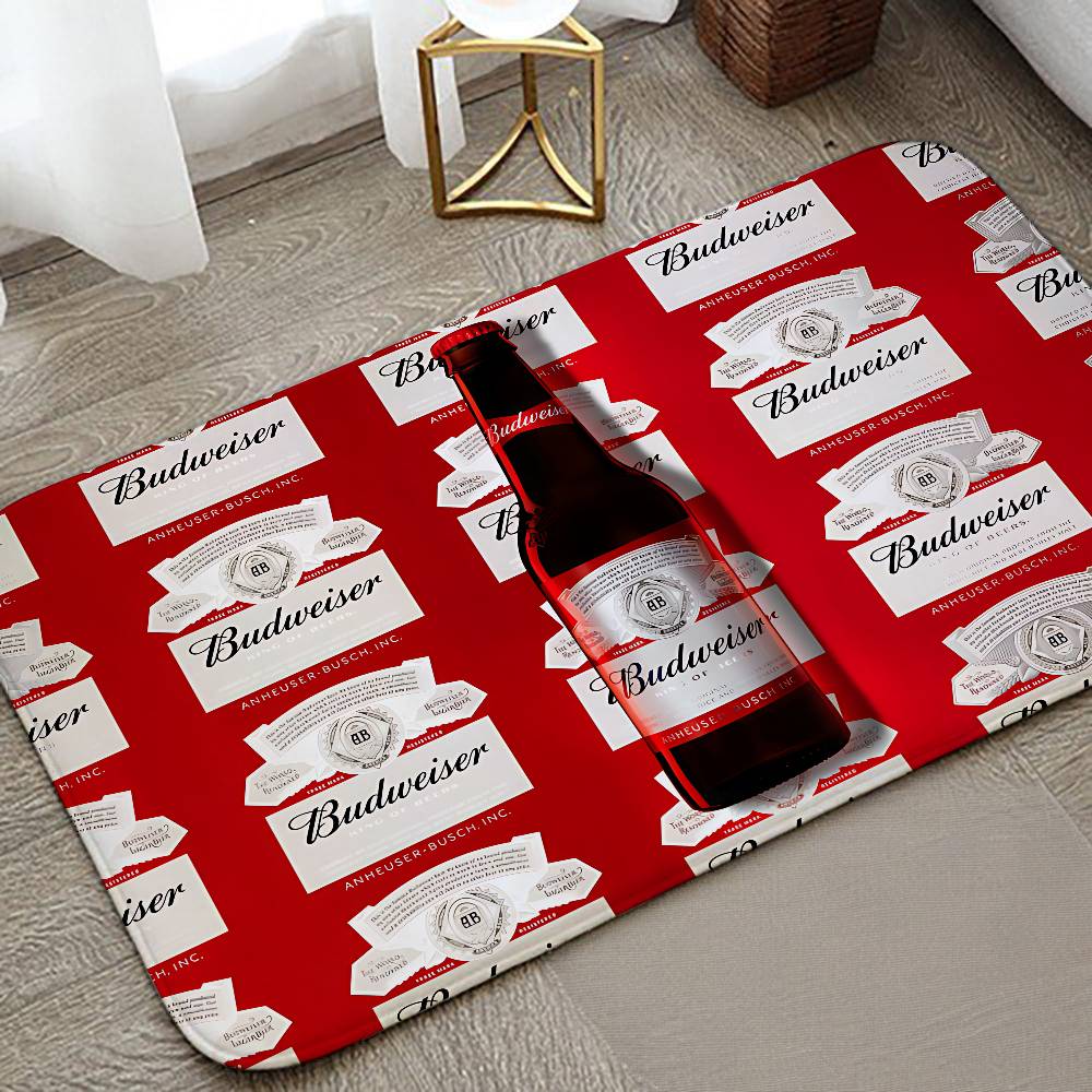 B-Budweisers-s Carpet Bathroom Anti-slip Mat Door Mat Home Decoration Mat Entrance Door Mat Scratch-resistant Door Mat