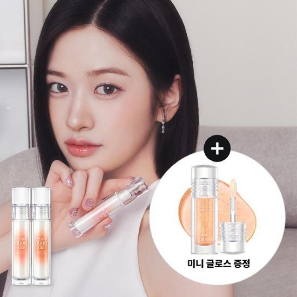 Clio [nympho Reversal Koh Shot Mini Gloss Gift] Clio Crystal Glam Tint Planning Single Item 08 Gentle Cinnamon