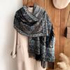 Women Winter Cashmere Scarf  Paisley Pashmina Luxury Bohemia Shawls and Wraps Bufanda Hijab Stoles Echarpe Warm Blanket