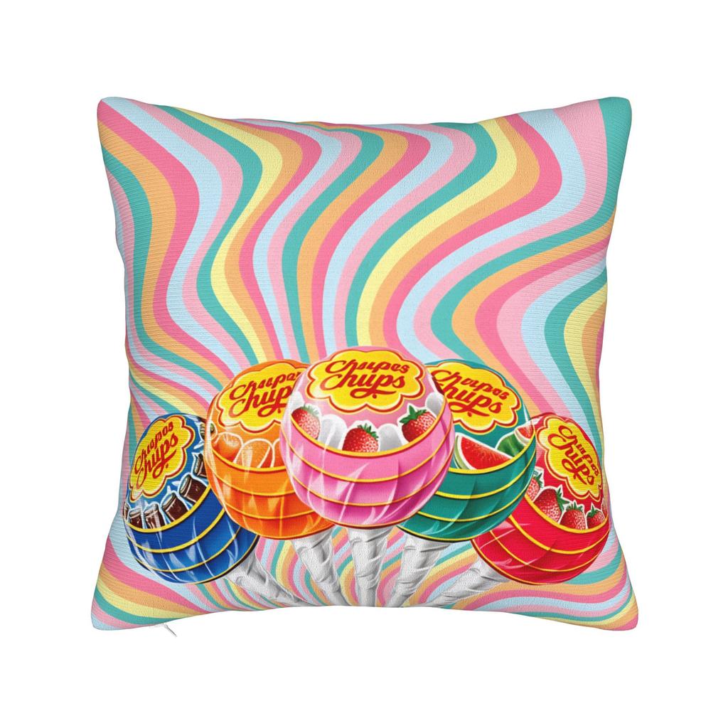 Подушка-чехол Chupa Chups Новинка Чехол для подушки для гостиной стула Мягкий чехол-подушка Подарок
