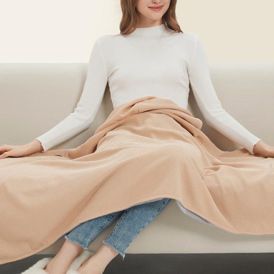 Плед-шаль с подогревом, USB-питание, греющий шарф, женское электроодеяло, портативное беспроводное одеяло с подогревом, сумка с 3 температурными режимами