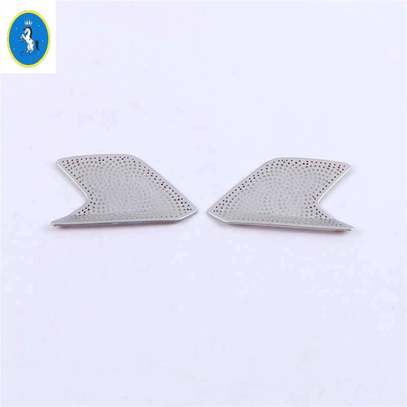 For BMW 3 Series G20 - 2024 Stainless Steel Car Inner Door Handle Bowl Audio Stereo Tweeter Speaker Cover Trim Accessories
