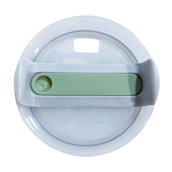 Крышка стакана на 40 унций, герметичная крышка для стакана, устойчивая к брызгам, отверстие для соломы, тонкая крышка стакана, сменный аксессуар для чашки