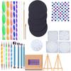31 Pieces Mandala Dotting Tools Set Professional Mandala Dotting Tools Painting Kit for Painting