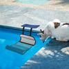 Спасательный пандус для животных Ткань Оксфорд Сетка Синий Спасатель для животных Многоцелевой Плавающий спасатель для животных для бассейна