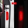 2025 Hot 4PCS Car Door Reflective Sticker Warning Reflector Sticker Decal Auto Styling for Mercedes benz A B C E G CLA GLK CLASS