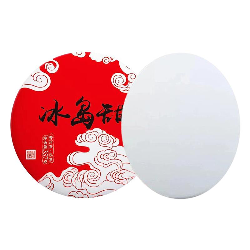 357 г китайский чай пуэр из провинции Юньнань, модель для самостоятельной свадебной вечеринки, антикварная полка, украшение с узором, без упаковки, модель