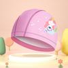 Waterproof Kids Swimming Cap Silicone Durable Pool Bathing Hats Swimsuit  Children