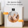 Бытовой Низкошумный Фен для Шерсти Животных Автоматическая Машина для Выдувания Воды с Постоянной Температурой Складная Интеллектуальная Сушильная Камера для Животных