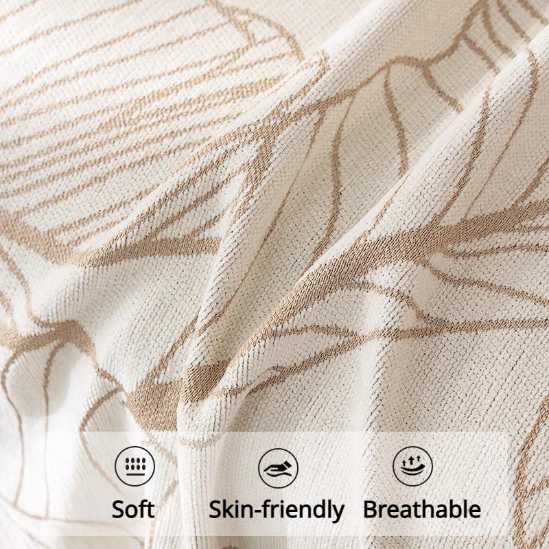 Stylish Durable Sofa Cover Soft Sofa Towel Universal Futon Couch Cover Blanket for Loveseat Breathable Slipcover Chair Protector