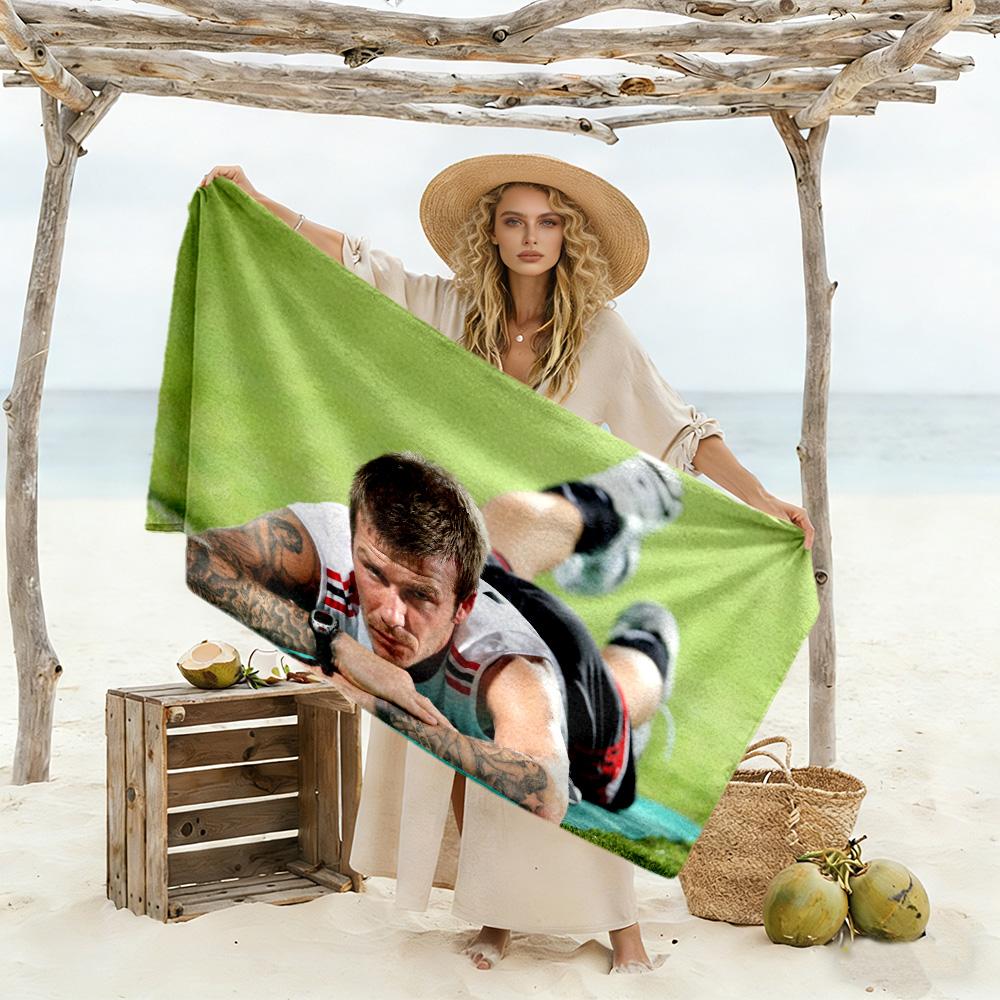Bold Fashion Statement Beach Towel Soft Durable Quick-Dry Comfortable Lightweight