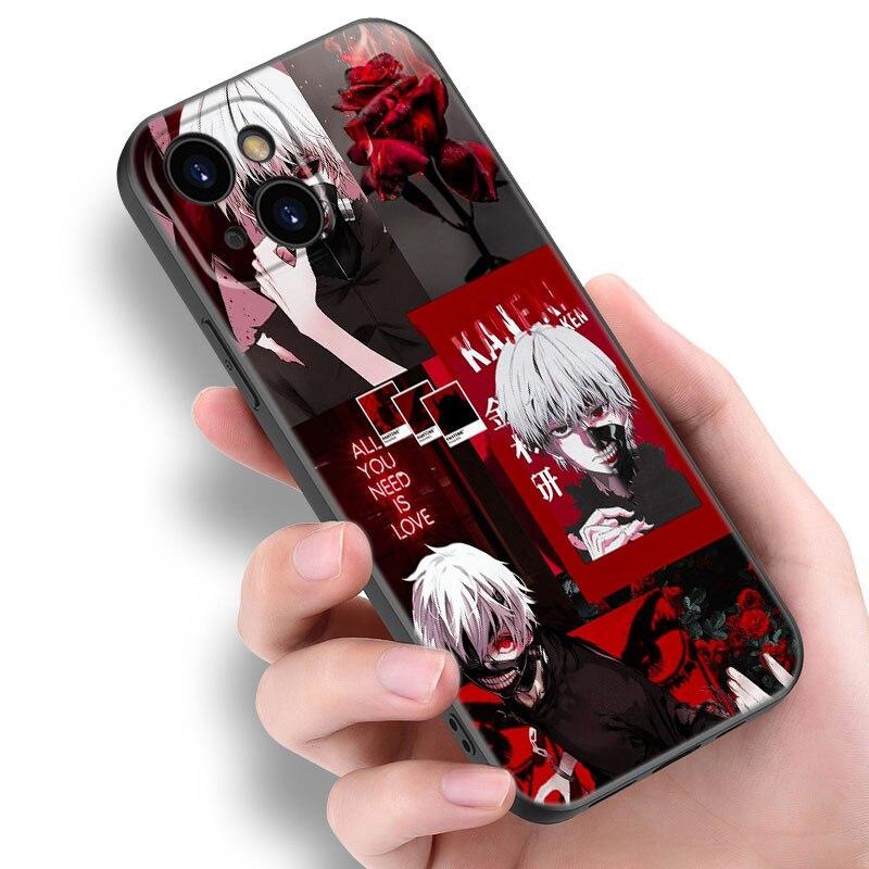 Чехол для телефона «Токийский гуль» с аниме «Канеки Кен» для Apple iPhone 13 12 Mini 11 Pro XS Max XR X 8 7 6S 6 Plus SE 2022 2020 5S 5