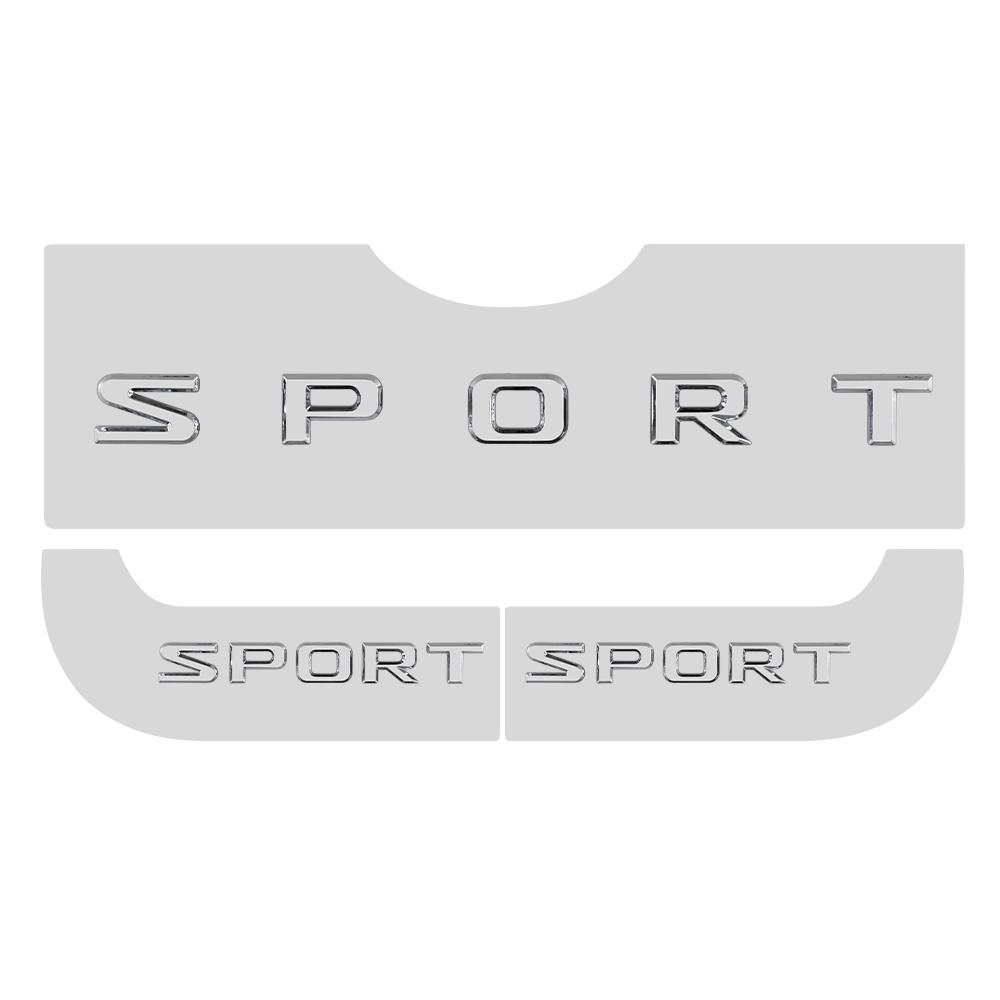 ABS Car Decor Decal SPORT Badge Auto Fender Sticker Sticker Accessories For Lexus CT200H IS300H IS200 IS250 RX350 NX200 GS430 GX