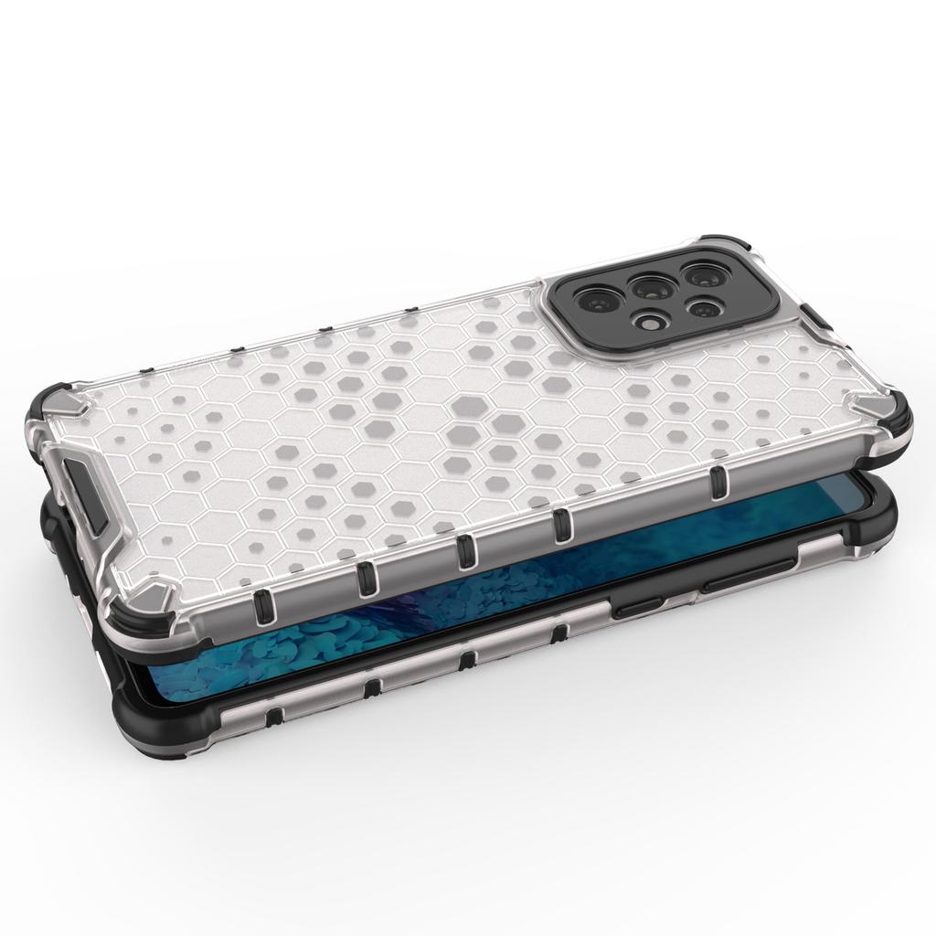 Hurtel Samsung Galaxy A73 Rugged Honeycomb Case Blue