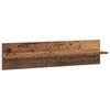 Wall Shelf Set 2 pcs Reclaimed Wood Look 80 x 11.5 x 18 cm Particleboard