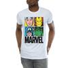 Marvel Mens Comics Main Tiles T-Shirt