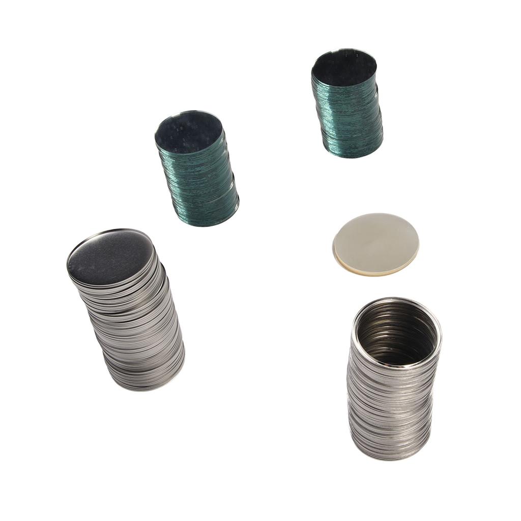 100 шт. 75 мм пустые зеркала, принадлежности для изготовления компактных косметических зеркал, наборы для самостоятельного изготовления рекламных подарков