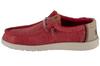 Hey Dude Wally Jute, Mens red Sneakers