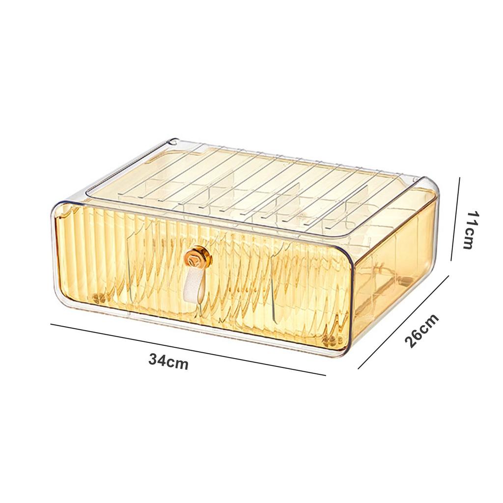 Ящик для хранения нижнего белья, 16-ячеечный штабелируемый пылезащитный многофункциональный трусики, бюстгальтеры, детская одежда, носки, галстуки, ремни, разделитель, органайзер, товары для дома