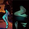 1Pcs Luminous Glowing Fishnet Socks Glow In The Dark Fishnet Stockings Leggings For Women Luminous Stockings Tights