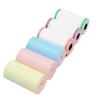 6pcs Thermal Paper Colorful Cash Register Paper Roll 57x30 Thermal Printer Paper Roll for Printing