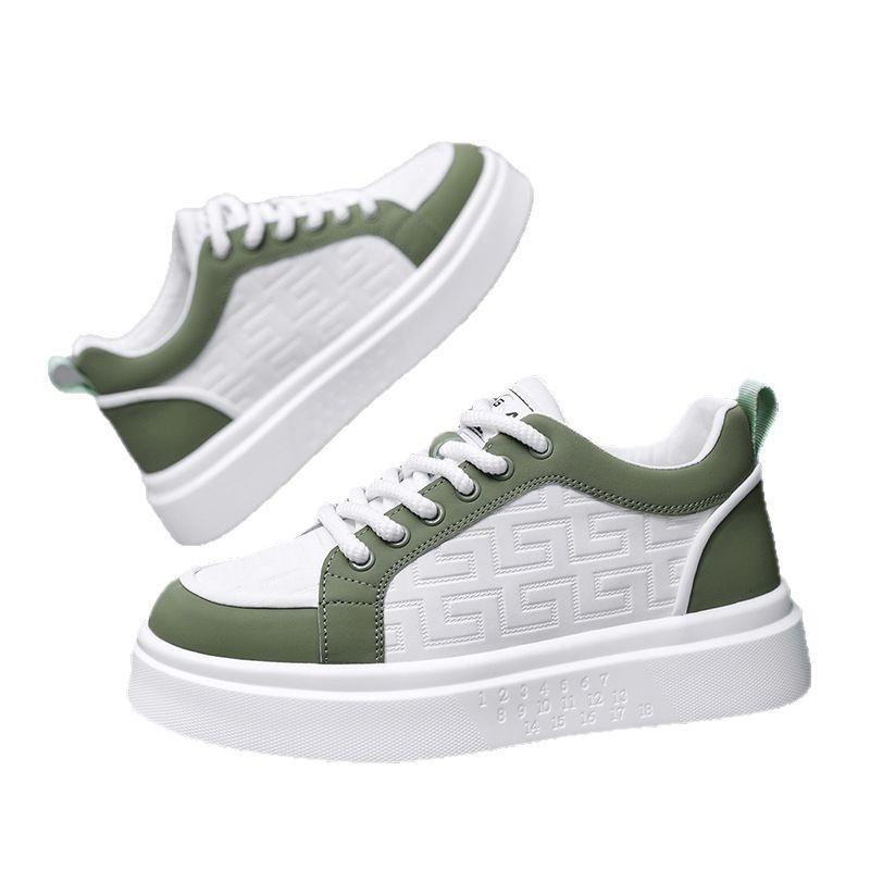 Мужская обувь весна дышащая новая тонкая повседневная маленькие белые туфли трендовая обувь универсальная мужская спортивная обувь для скейтборда