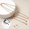 Necklace Dual Purpose Eyewear Strap Rope Eyeglass Chains Mask Lanyard Sunglasses Cord Holder