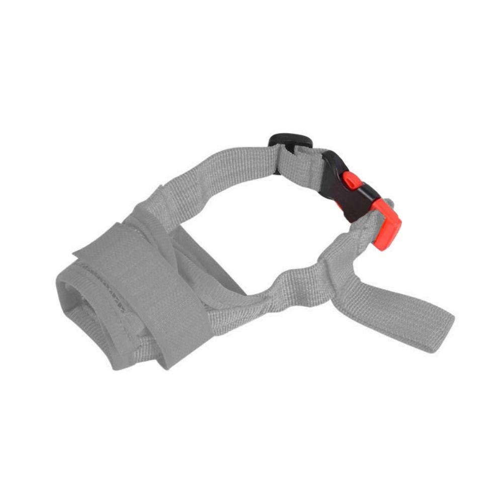 Adjustable Dog Muzzle Bite Chew Dog Mouthpiece Portable Dog Mouth Cover  Walking