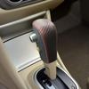 Автомобильный чехол для ручки переключения передач для Nissan Tiida Livina Sentra Sylphy Bluebird, кожаный чехол для ручки переключения передач