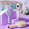 Anti-Frizz Large Tank Electric Spray Hair Brush Hair Care 2-In-1 Misting Hair Brush  Household
