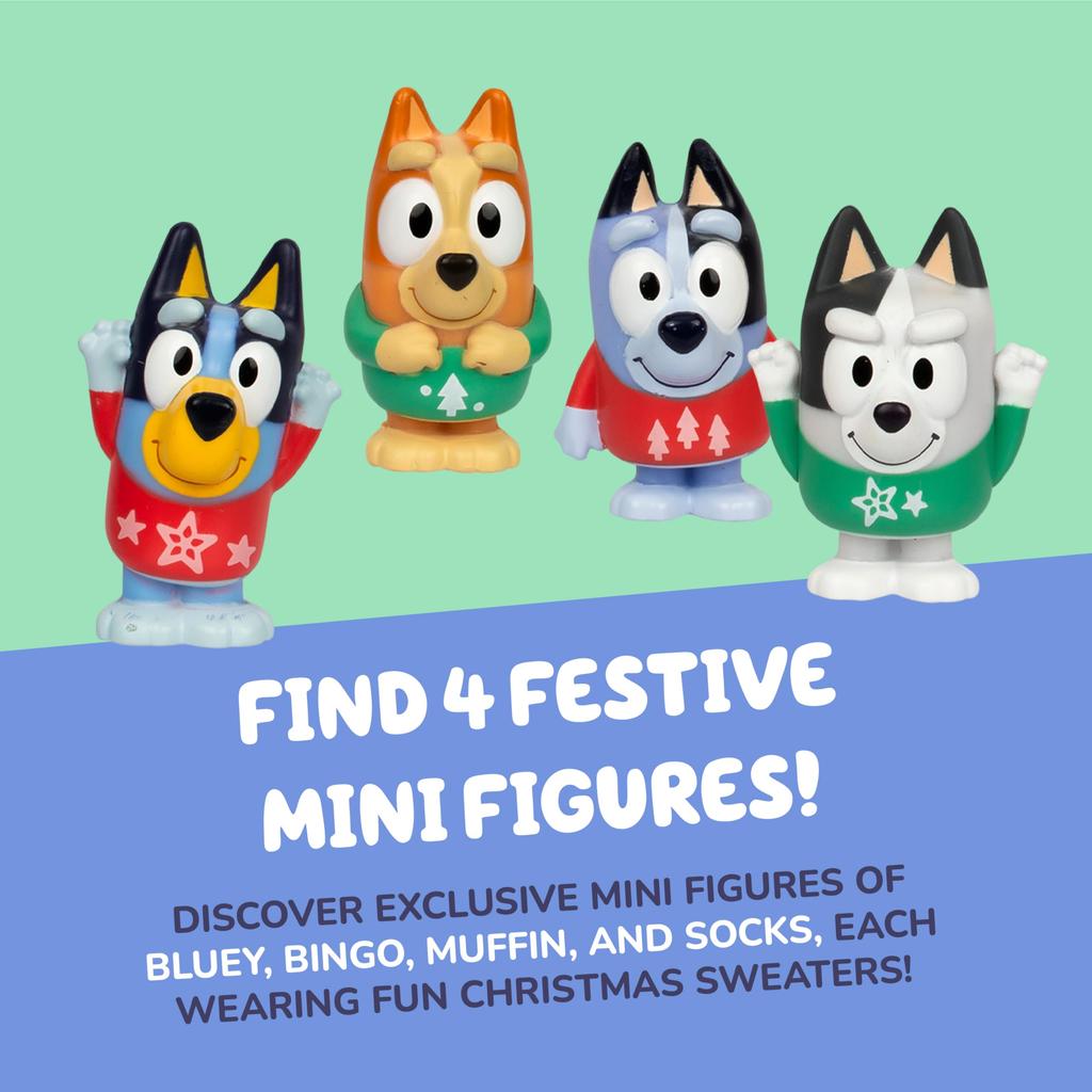 Мини-фигурки Bluey Сюрприз-календарь ожидания