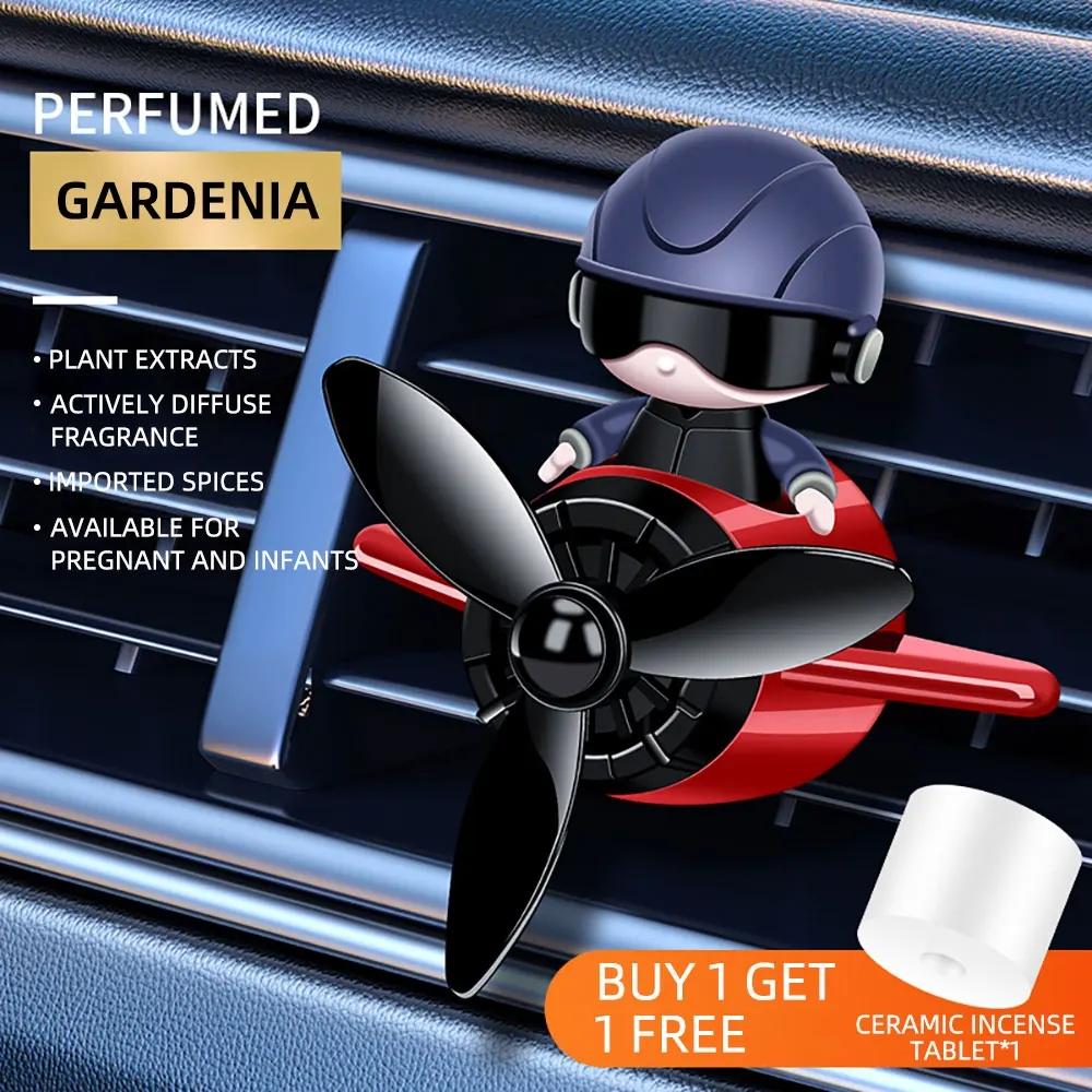 Автомобильный воздухозаборник, ароматерапия, духи, креативный ВВС, дизайн небольшого самолета, украшение интерьера автомобиля, освежитель воздуха для автомобиля