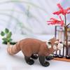 Реалистичная фигурка животного Леопардовая кошка Красная панда Мышь Утконос Хорёк Ящерица Egernia Depressa Модель Миниатюрная фигурка Детская развивающая игрушка Дикое животное