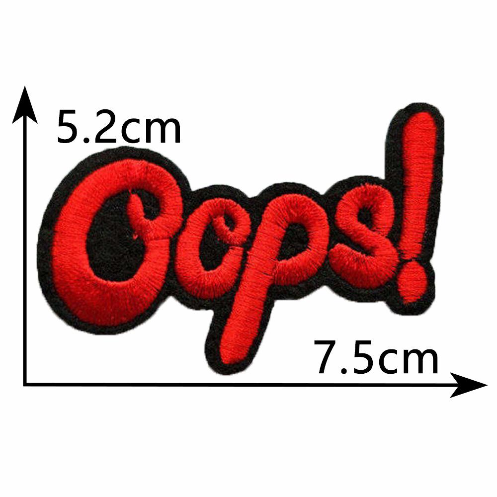 Letter Embroidery Hot Melt Adhesive Ironing Badge Cloth Sticker Diy Sewing Decorative Clothing Accessories Patch Cloth Sticker