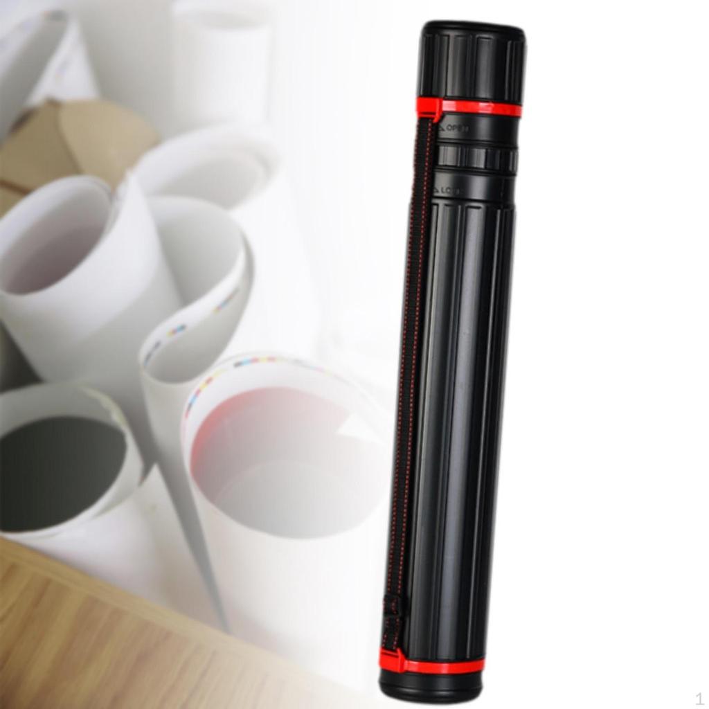 Раскладной футляр для переноски постеров, тубус для хранения произведений искусства, водостойкий, многоцелевой, масштабируемый, для рисования