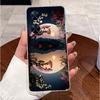 Для Huawei nova 11i Чехол Роскошное Сердце Кролик Силиконовый Мягкий Тонкий Прозрачный ТПУ Задняя Крышка Для Huawei Nova11i MAO-LX9 MAO-LX9N Корпус