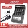 LiitoKala Lii-600 Lii-500 LCD зарядное устройство для аккумуляторов Li-ion 3,7 В NiMH 1,2 В подходит для 18650 26650 21700 26700 18350 16340 AA AAA